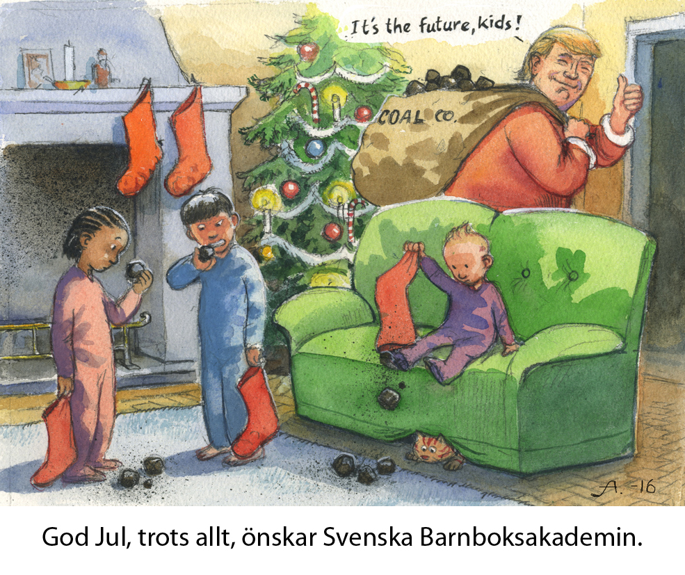 God Jul önskar Svenska Barnboksakademin